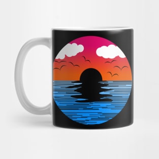 Retro Sunset Mug